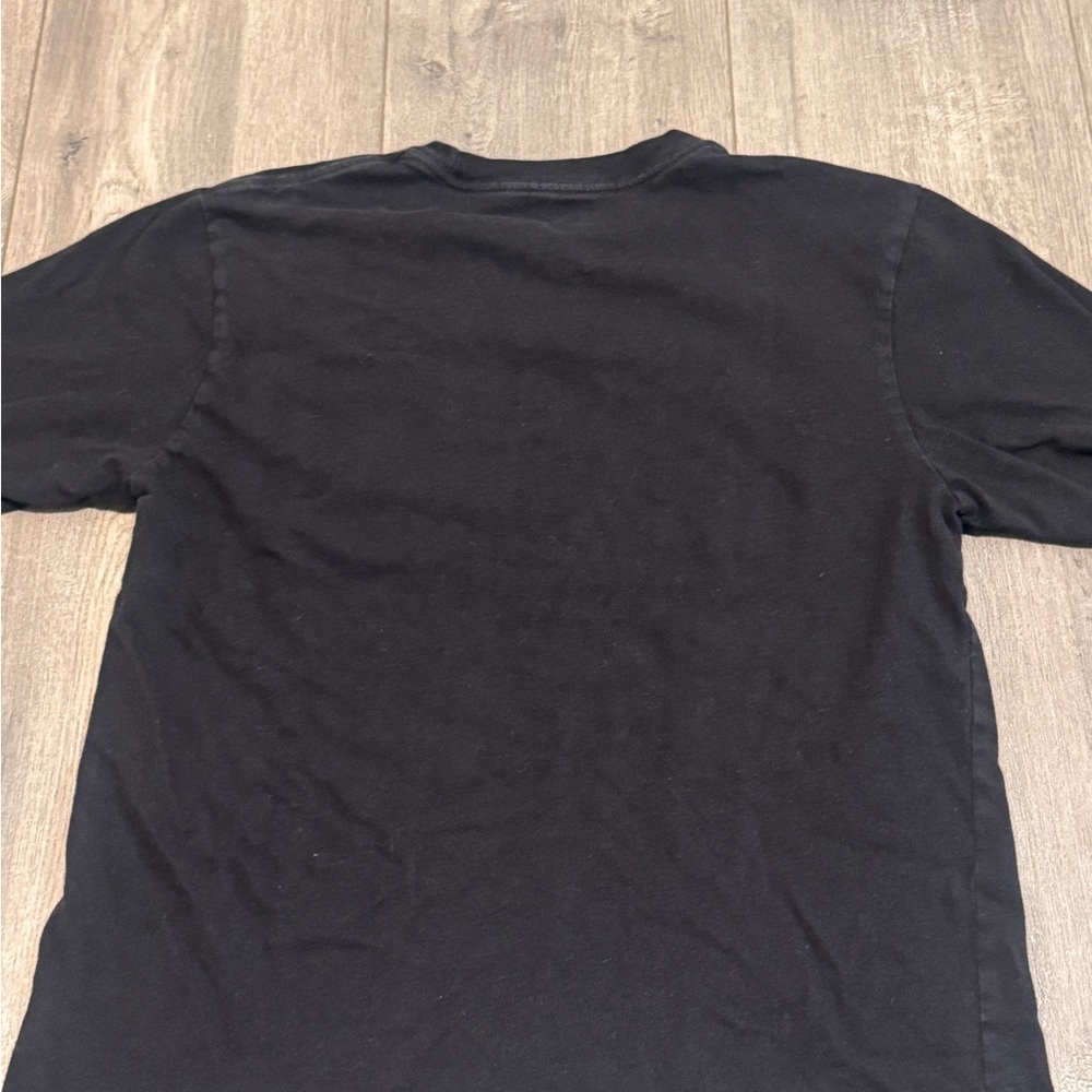 Vans Boys Black T-shirt Size Large (12-14) - Picture 2 of 3